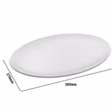 (6 pezzi) WMF | BALANCE - Piatto da portata accoppiato - ovale - 380x270mm