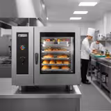 Gas-Kombidämpfer - Touch - 20x GN 1/1 - inkl. Waschsystem, Temperaturfühler, Boiler & Innengestell