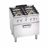 Gas Oven Range - 28.68kW - 4 burners - with Electric Oven Convection Oven - 4.68kW