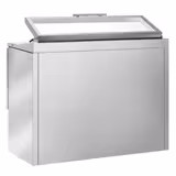 Saladette réfrigérée PREMIUM - 900mm - 159L - 2 portes - avec découpe pour 4x GN 1/3 & Couvercle verre