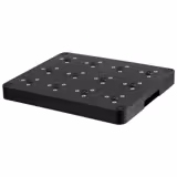 Ladestation - 12-voudig - ABS kunststof - Zwart - 430x330x45mm - stapelbaar