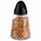 (6 ks) Zásobník na snacky - INDUSTRIAL - 0,35 l - černé víko