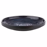 (6 uds) LOOPS - Plato llano - Melamina - Ø230mm - Azul / Gris