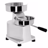 Manuelle Hamburgermaschine - Ø 150 mm - Silber