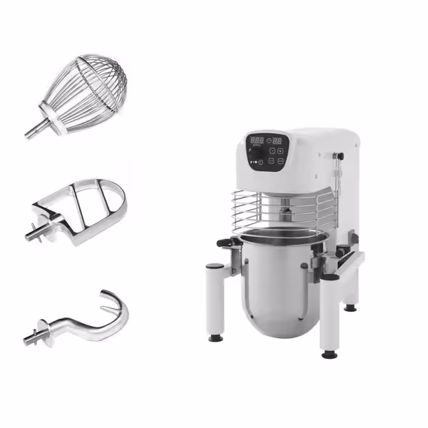 Planeetmenger - 10L - 370W - incl. 3 mengopzetstukken - variabele snelheid