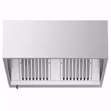 Commercial Wall-Mounted Extractor Hood – 1200mm – with Baffle Filters & Lighting