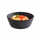 (6 pcs) Coupe - NERO - Mélamine - 250ml - carré - 125x125mm - Profondeur : 45mm - Noir