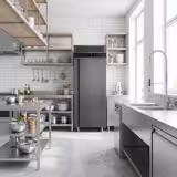 Armadio frigorifero in acciaio inox PREMIUM - GN 2/1 - 480L - fino a +8°C - con 1 porta - ventilato; LED; risparmio energetico; EVCO predisposizione - Anthrazit