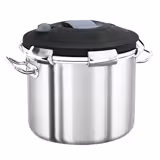 Schnellkochtopf - Edelstahl - 23 Liter - Ø 320mm - Höhe: 300mm - mit Deckel