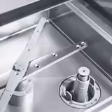 Geschirrspülmaschine - Manuell - 4,9 kW - mit Reiniger-, Klarspüler- & Laugenpumpe