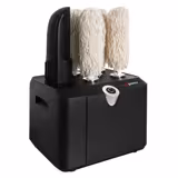 Pulidora de vidrio - 1,15 kW - con soplador de aire caliente y 5 rodillos giratorios