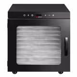 Dörrgerät / Dörrautomat - mit 10 Ablagen - Schwarz - 800 Watt