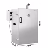 Wędzarnia elektryczna - Manualna - 410x450x985mm - 4 rusztów