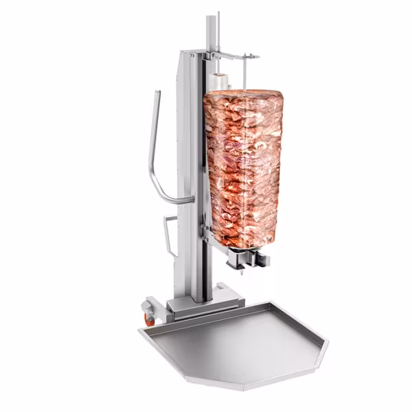 Kebablift voor diverse döner-spiesen - max. draagvermogen: 350 kg
