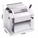 Degrullare - för 250 mm pasta- och pizzadeg - Degtjocklek 0 till 10 mm