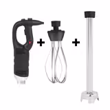 Frullatore a immersione professionale con aste removibili 500mm e frusta - 450W - Velocità fissa - 16000rpm