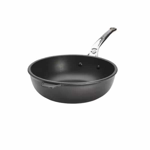 DE BUYER | CHOC EXTREME - Sauteuse-/braadpan - met roestvrijstalen gietijzeren handvat - Ø 240mm