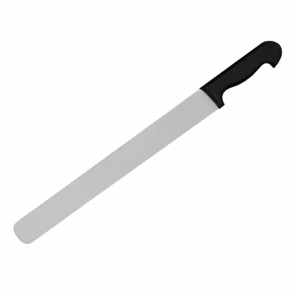Kebabmes - recht - flexibel - Lemmet: 550mm
