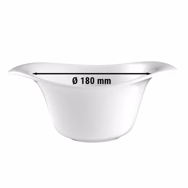 (4 Stück) SELTMANN WEIDEN | Schale - oval - 180x122mm - Weiß