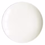 (6 pieces) SELTMANN WEIDEN | Maxim Coup Fine Dining | Porcelain Coupe Dinner Plates – Cream - Ø 16.5 cm - Flat