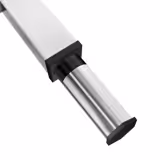 Mesa de trabajo de acero inox.  PREMIUM - 1,4 m - con dos estantes