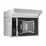 Four combiné vapeur pour boulangerie – Digital – 6x EN 600x400 – avec hotte, moteur, condensateur & système de lavage