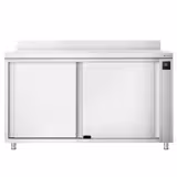 Armoire chauffante PREMIUM - 1600x700mm - avec rebord & portes coulissantes - Digital