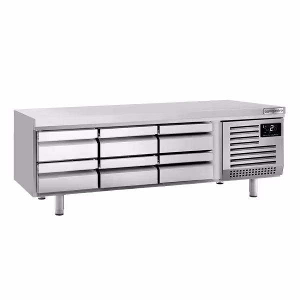 Podstawa chłodnicza PREMIUM PLUS - -2 ~ +8°C - 2000mm - 310l - 6 szuflad - 6x GN 1/1 - linia 700
