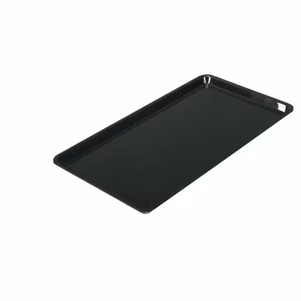 Presenteerschaal - Kunststof - 487x265x20mm - rechthoekig - zwart