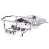 Chafing Dish met deksel & Roestvrijstalen voeten