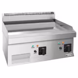 Plancha de asar eléctrica - con revestimiento de cromo duro - 9 kW - Lisa