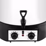 Wasser- & Glühweinkocher - 27 Liter - 1,8 kW - Weiß - mit Ablasshahn & Timer