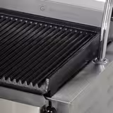 Presse à Panini / Gril de contact - 4,4kW -  Plaques rainurées - Surface de cuisson : 475x230mm
