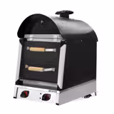 كهرباء - فرن بطاطس كومبير بدرجين - يدوي - 3 kW - 230 V - 530x740x1010mm - ستانلس ستيل
