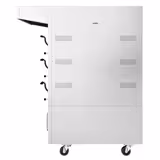 Commercial 3‑Deck Electric Bakery Deck Oven with Steam – Touch Control - Hood & Stand - EN 600×400