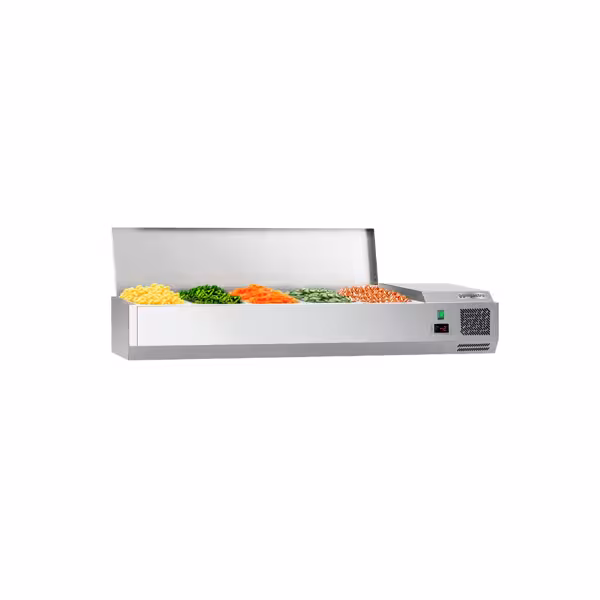 Refrigerated display case ECO - 1200x335mm - 5x GN 1/4