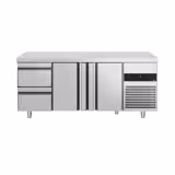 Kühltisch PREMIUM - 1865x700mm - mit 2 Türen - 2 Schubladen