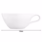 (6 pezzi) SELTMANN WEIDEN | Tazza da tè - 0,28 litri - Bianco