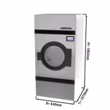 Electric Professional Vented Tumble Dryer - 18kg - Touch Controls