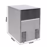 Eiswürfelbereiter - Zylinder - 62 kg/24 h