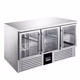 Kühltisch PREMIUM - 1370x700mm - mit 3 Glastüren