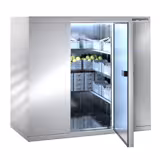 Edelstahl Kühlzelle - 2100x1200mm - 3,7m³