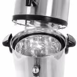 Commercial Coffee Percolator Urn – 7 Litres – with Milk Dispenser (4 Litres) – Drain Tap – Double-Walled