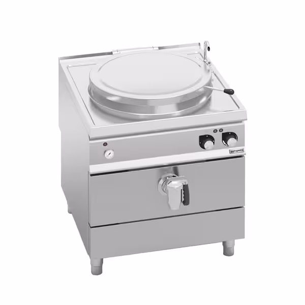 Elektro Kochkessel - 100 Liter - 16 kW - Indirekte Beheizung - mit Wasserzulauf & Ablasshahn