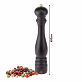 (3 pieces) PEUGEOT | PARIS - Pepper mill - wooden chocolate - Height: 400mm