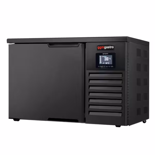 Snelvriezer tafelmodel - 40L - 3x GN 2/3 - zwart