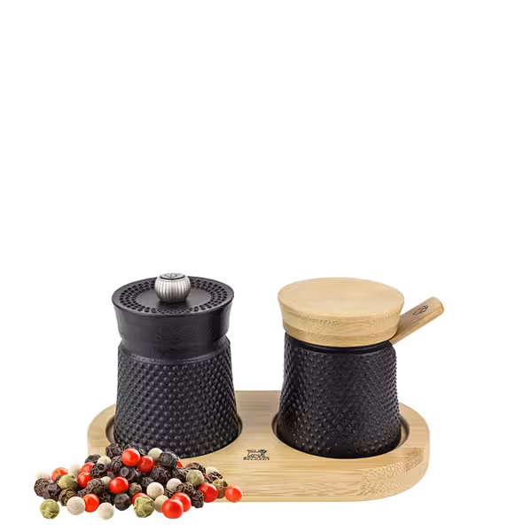 (6 pieces) PEUGEOT | BALI - Spice Set "Temple of Spices" - Cast Iron