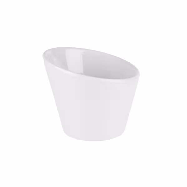 (6 stuks) Kom - CASUAL - Melamine - 0,2L - rond - Ø100mm - stapelbaar - Wit