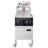 Commercial Electric Pressure Fryer - 13.5 kW - 380V 3N - Manual controls + timer - Free standing - Max 230 °C