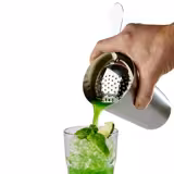 (6 kpl) Julep bar siivilä - PRO - ruostumatonta terästä - Ø 75mm